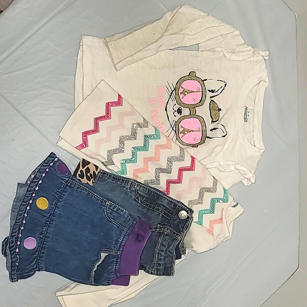 3T girls' clothes top&bottom bundle